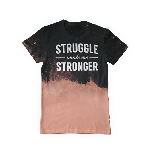 Stronger Bleach Dyed Tee